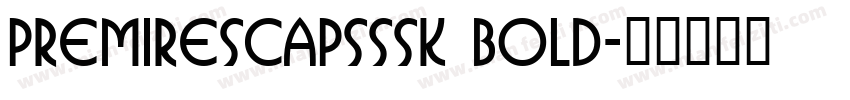 PremireSCapsSSK Bold字体转换